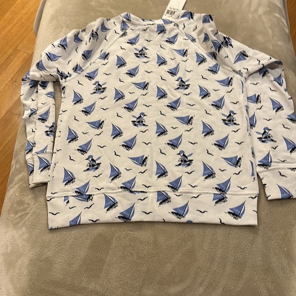 Polo Ralph Lauren Boys Medium (10-12) Polo Bear Spa Terry Sweatshirt - Picture 6 of 6